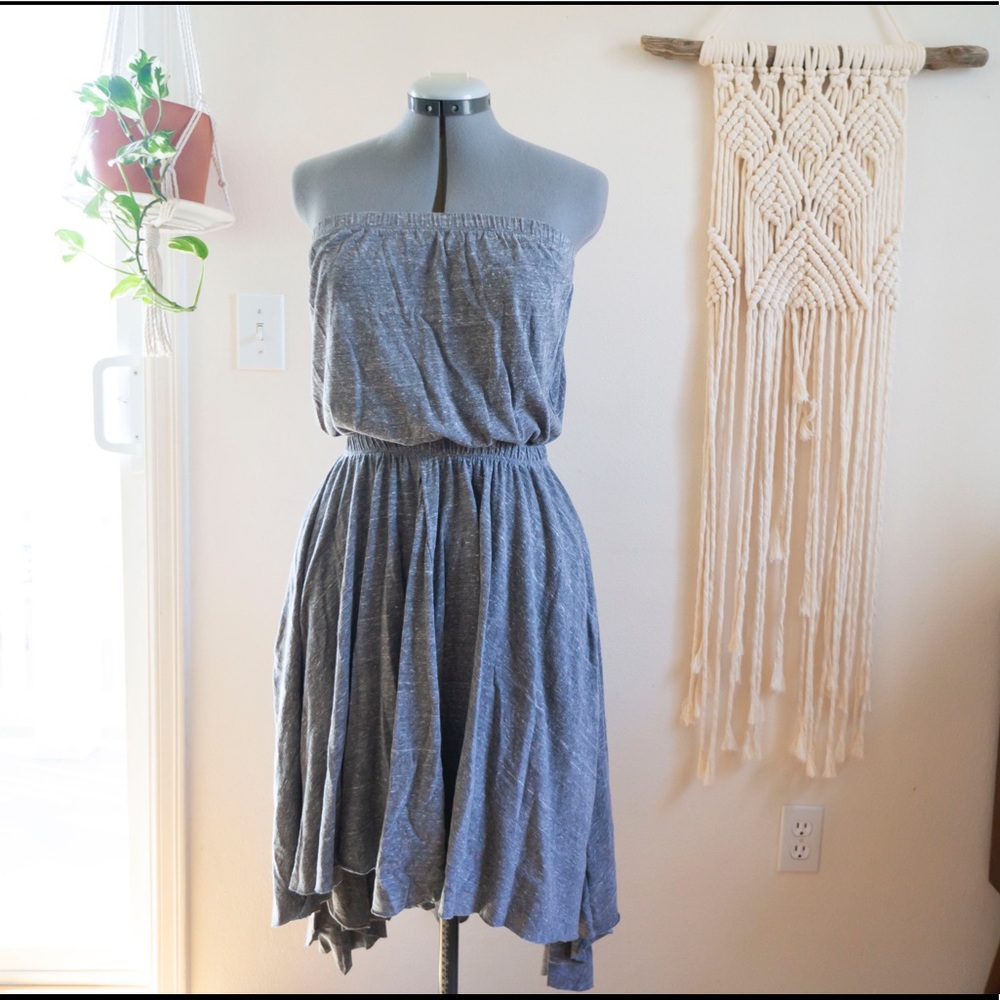 Free People Beach jersey strapless dress Size M